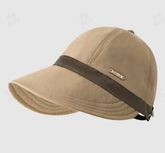 ⏳LAST DAY SALE: ONLY ￡6.99!!🎁✨Women’s UPF 50+ Elegant Foldable Sun Hat – Wide-Brim Cotton Bucket Hat with Neck Flap & Adjustable Strap 🌞🇬🇧 | Packable, Breathable & Beach-Ready