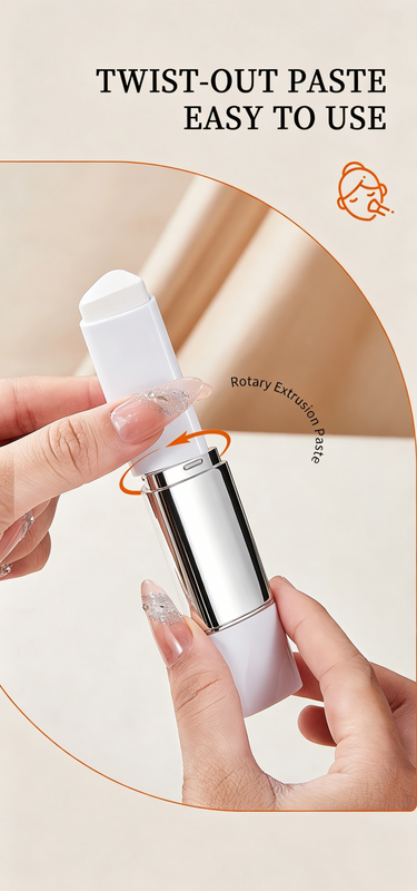 🎉[OFFICIAL PRODUCT] 🎉Cover Cream Stick V w/ Detachable Brush - Korean Skin Care Color-Changing Foundation Stick with Collagen Capsules (0.45 oz)