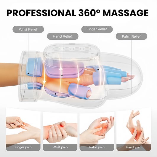 🎃Halloween Deal 50% OFF!🔥Cordless Heated Hand Massager with Air Compression – Your At-Home Hand Spa