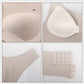 Wire-Free Posture-Correcting Bra – Crossed Straps & Front Closure