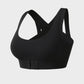 Wire-Free Posture-Correcting Bra – Crossed Straps & Front Closure