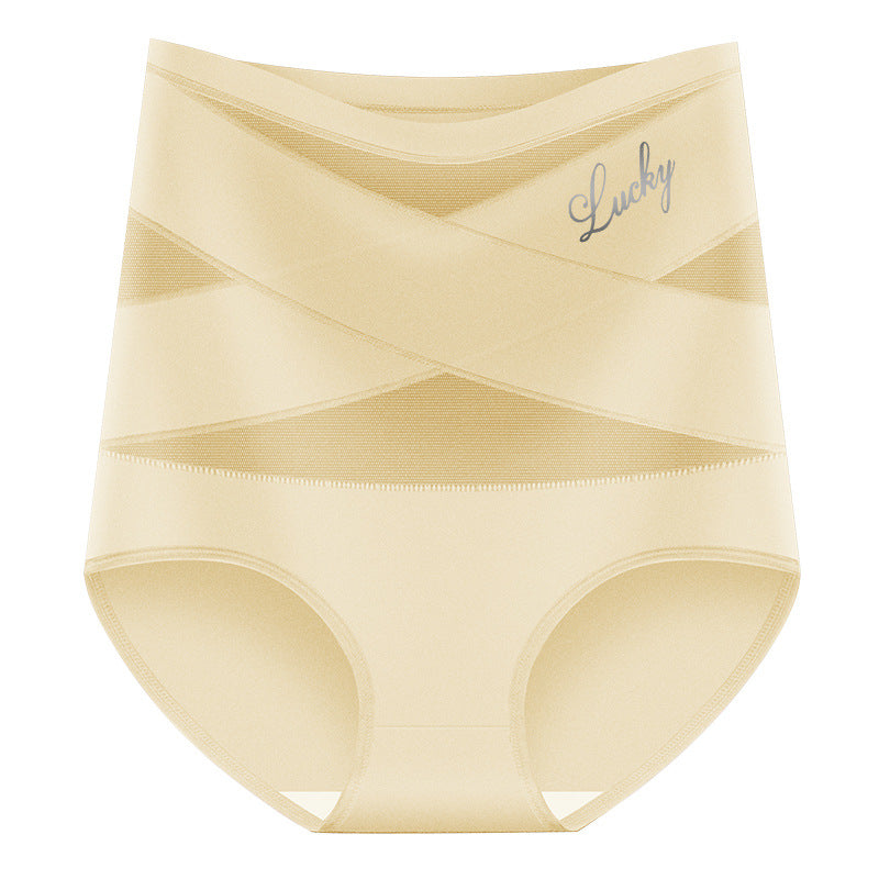 🌸 Last day – Buy 1, get 2 packs ✨ Plus-size high-waisted tummy-shaping crisscross briefs