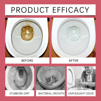 Toilet Gel Deodorant Flower — Household Toilet Descaling, Deodorizing, Freshening, and Odor-Removing Toilet Cleaner