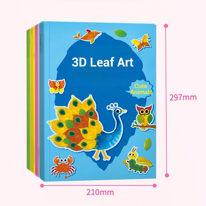3D Leaf Art – Craft Kit for Kids