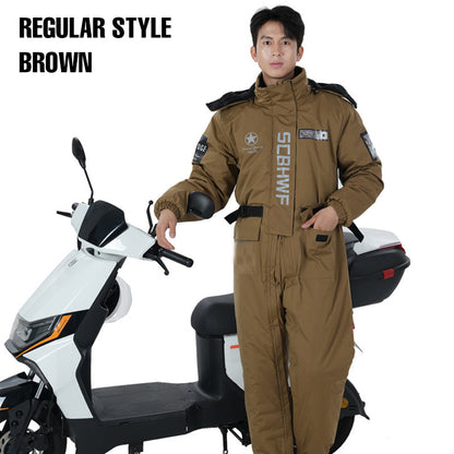 🧥❄️Winter Specials 50% off❄️ Winter Outdoor Riding Insulated Full-Body Suit