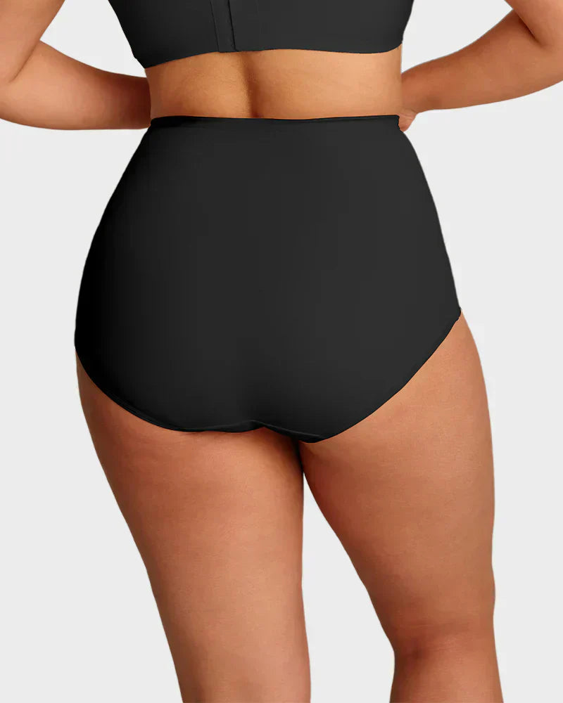 🌸 Last day – Buy 1, get 2 packs ✨ Plus-size high-waisted tummy-shaping crisscross briefs