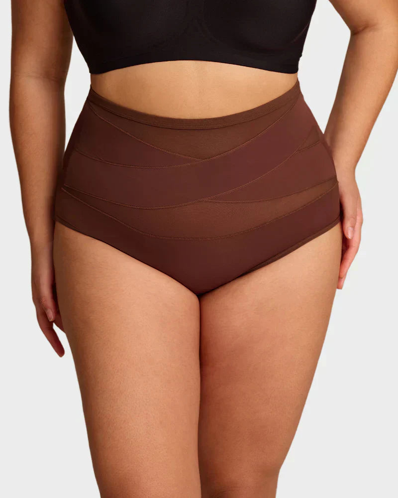 🌸 Last day – Buy 1, get 2 packs ✨ Plus-size high-waisted tummy-shaping crisscross briefs