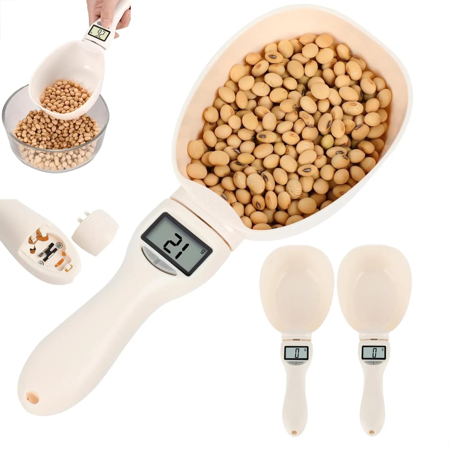 🏆LAST DAY 70% OFF🎁Food Electronic Measuring Scoop Scale