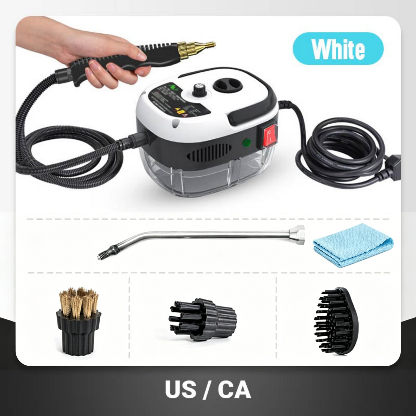 ⏰🔥LIMITED TIME 50% OFF!🔥50K+ SOLD!2500W Handheld Steam Cleaner – High‑temp pressurized steam, melts grease & grime. No scrubbing. 🧼✨
