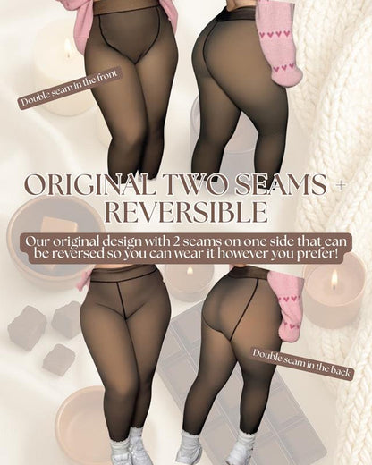 ❄️Hot Sale 50% OFF!!⚡50K+ SOLD!❄️One-Seam Shaping Fleece Leggings✨✨Stay Warm.Look Snatched. 💕