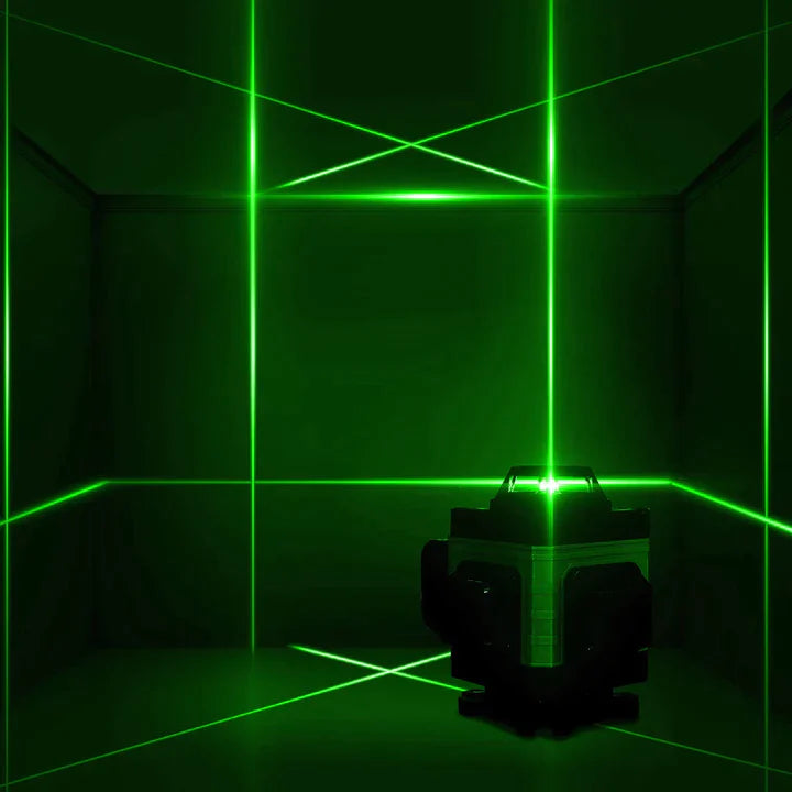 🔥50% OFF NOW!📐 Professional Green Laser Level, 360° Self-Leveling Cross Line Laser Level Tool for Tiling, Construction & Home Renovation