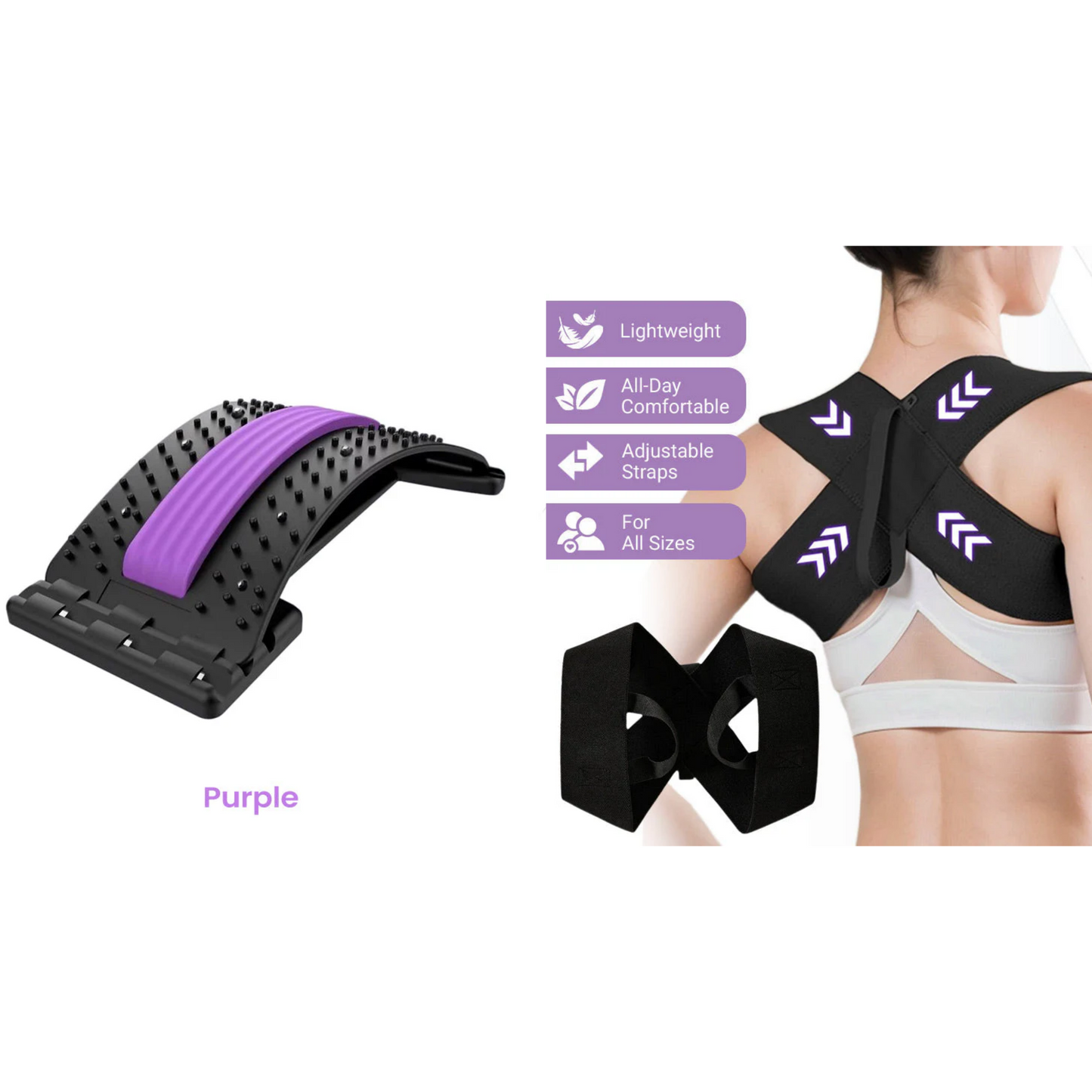 Massage with acupuncture and magnetic therapy for the lower back