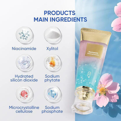 🦷Niacinamide Toothpaste for Bright White Teeth🦷The New Secret Weapon for Your Smile!