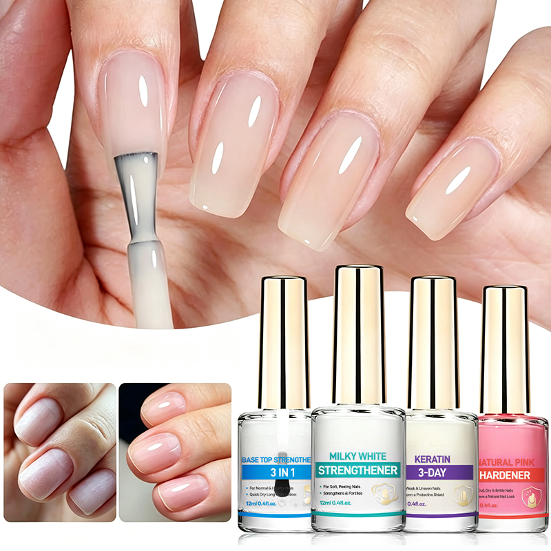 📢📢50% OFF !! ⏰Lilac Glossy Mirror Nail Strengthener