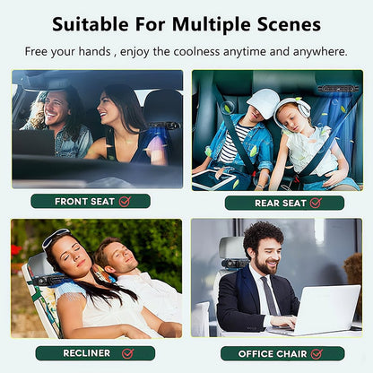 🌀SUMMER HOT SALE 50% OFF🚗Adjustable Cooling Fan for Driver and Passenger's Seat