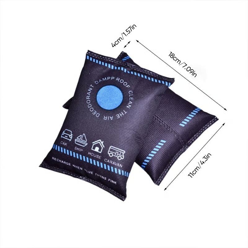 📢📢Buy 5 Get 5 Free !! ⏰Dehumidification Bag Desiccant|Reusable Moisture Absorber with Color-Changing Indicator