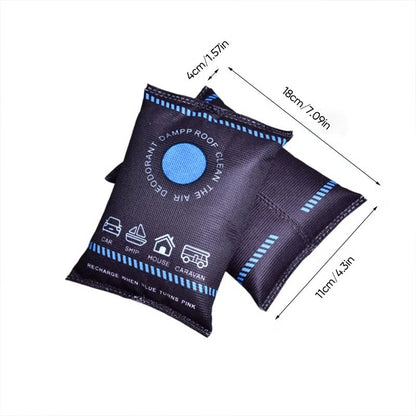 📢📢Buy 5 Get 5 Free !! ⏰Dehumidification Bag Desiccant|Reusable Moisture Absorber with Color-Changing Indicator