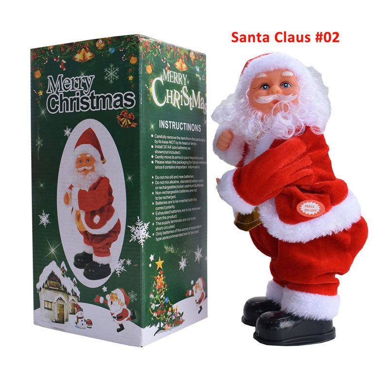 🎅🕺Electric Dancing Music Santa Claus