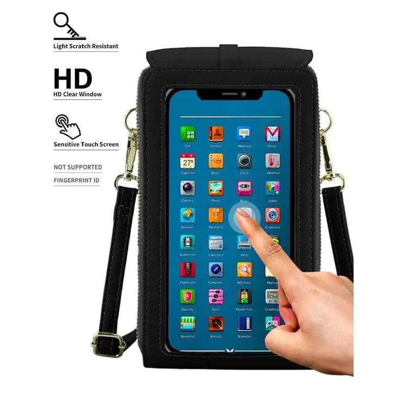 🏆Last Day Promotion：ONLY ￡8.99!!👜📱 Simple and elegant women's touchscreen crossbody phone wallet