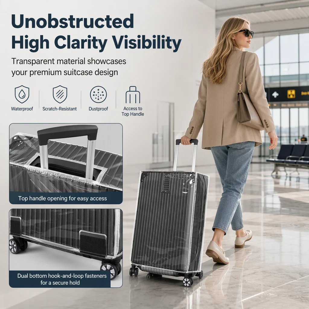 ✈️BUY 2 GET 1 FREE + 50% OFF!🧳 Waterproof and Scratch-Resistant Luggage  Cover