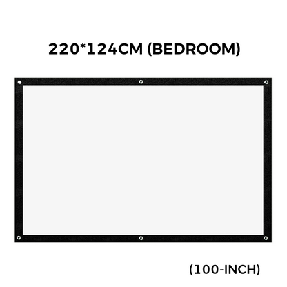 📺 50% OFF NOW! ✨ High Definition Projection Screen - 120-inch Diagonal with Matte White Surface for Crystal Clear Home Cinema Experience 🎬🌟