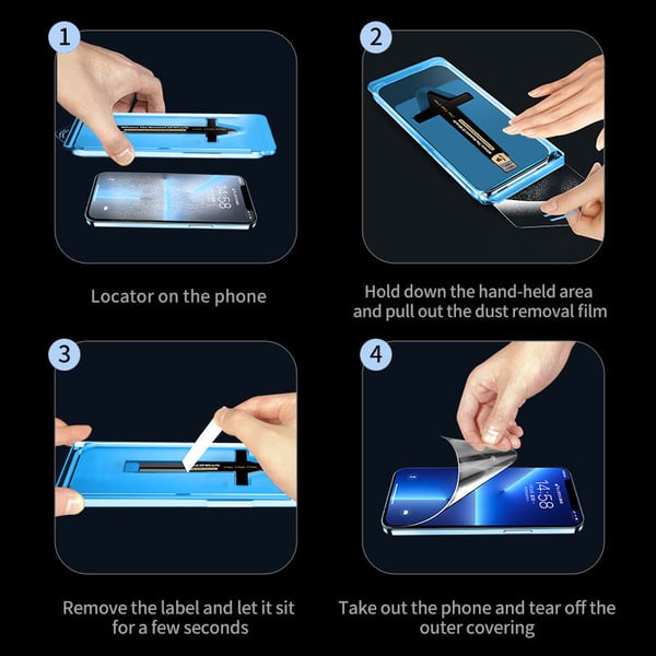 🔥HOT SALE📱 Screen Protector for iPhone, Samsung–Crystal Clear, Scratch-Resistant, Ultra-Smooth Touch, Privacy Protection, Circular Polarized Eye Protection, Easy Installation