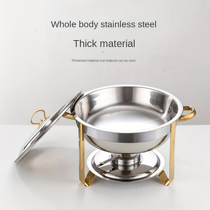 🎅🏻Pre-Christmas Hot Sale🔥Stainless Steel Chafing Dish Buffet Set