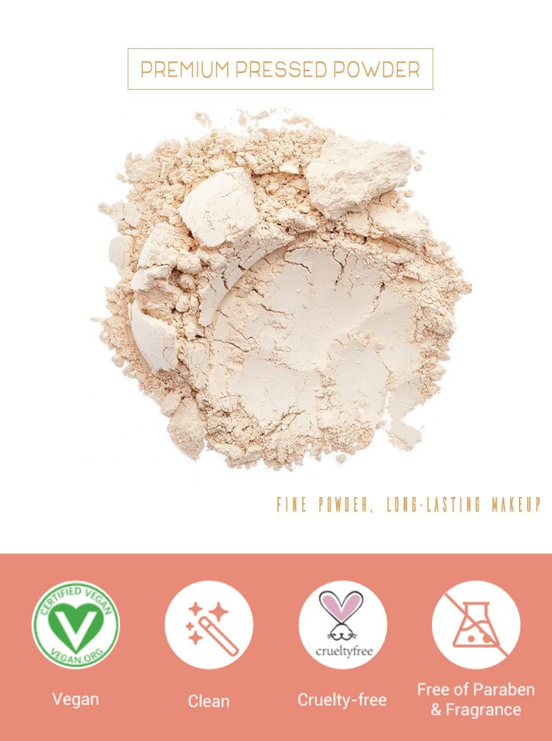 Oil-Control Mattifying Compact Powder⏳LAST DAY BUY 2 GET 1 FREE!!⚡50K+ SOLD!✨Radiance Silk Powder Foundation