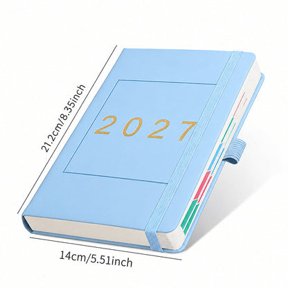 📅 50% OFF NOW! 📓 2027 Planner – A5 Size, One Page Per Day with Dates – Perfect for Daily Notes and Future Reference ✨