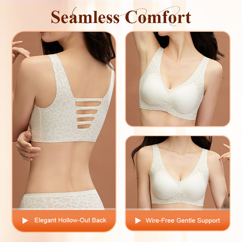⏳LAST DAY OF THE 50% OFF SALE💕Comfortable wireless bras for women, seamless, with a deep V-neckline, perfect for everyday wear