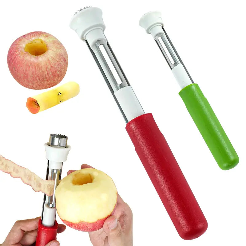 ⏳Time-Limited Special⏰2-in-1 Apple Corer & Peeler – Stainless steel – 95K+ sold – perfect for quick fruit prep – easy to use and clean ✨🥧🍏