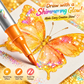 Magic Glitter Outline Markers – Double-Ended Dual-Color Art Pens
