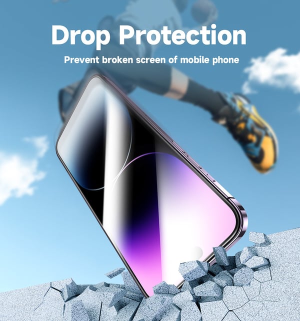 🔥HOT SALE📱 Screen Protector for iPhone, Samsung–Crystal Clear, Scratch-Resistant, Ultra-Smooth Touch, Privacy Protection, Circular Polarized Eye Protection, Easy Installation