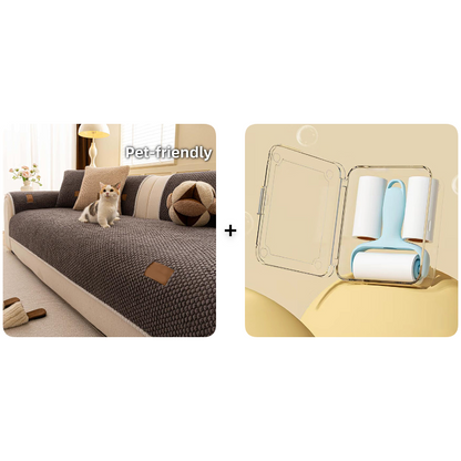 Thickened Non-Slip Sofa Cover – Ultra-Soft, Washable, Scratch-Resistant & Pet-Friendly, 4 Colours 🛋️✨