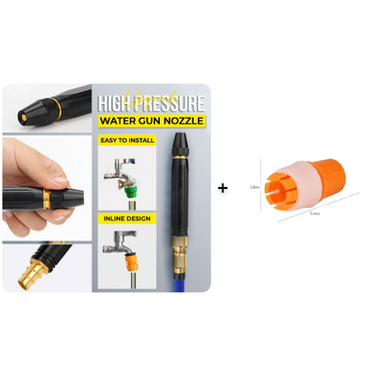 🚀High-pressure spray nozzle – Clean at home and save big! 🔥💦