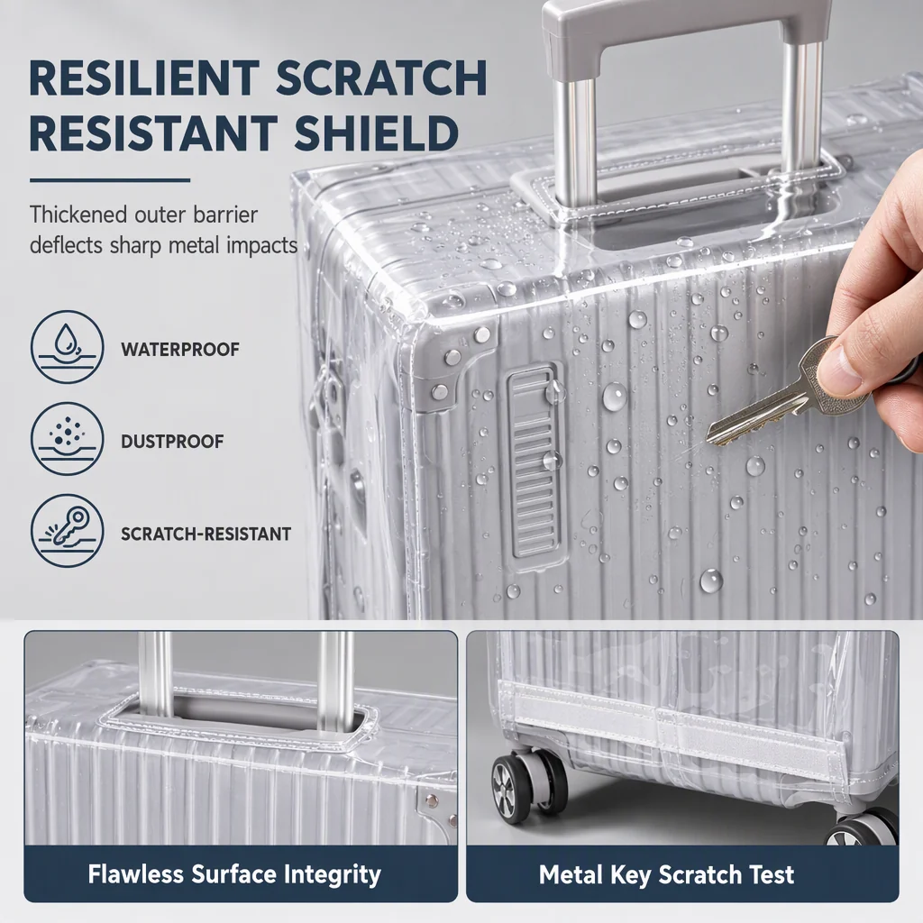 ✈️BUY 2 GET 1 FREE + 50% OFF!🧳 Waterproof and Scratch-Resistant Luggage  Cover