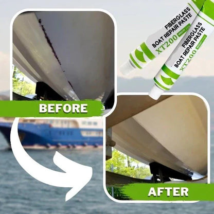 🚤 Richvrd glasfiber-reparationspasta för båt – snabb gelcoat-reparation, marinkvalitet, enkel applicering ✨