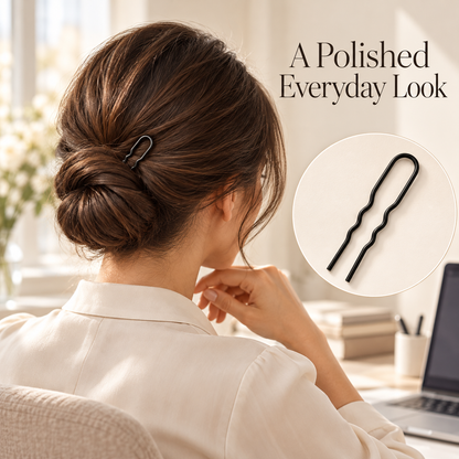 U-Shaped Hair Fork & Bun Maker – The Ultimate Hair Fixing Tool for Women