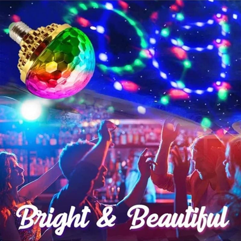 🎅Christmas Gift idea 50%OFF -🎁Colorful Rotating Disco Ball Light💥