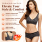 ⏳LAST DAY OF THE 50% OFF SALE💕Comfortable wireless bras for women, seamless, with a deep V-neckline, perfect for everyday wear