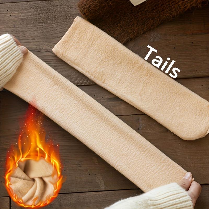 ⏰💃Last Day 40% OFF❄️🎁5/10PCS Unisex Thickened Fleece Lined Cold-Proof Winter Socks