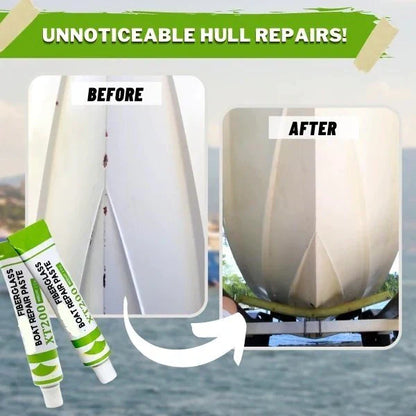 🚤 Richvrd glasfiber-reparationspasta för båt – snabb gelcoat-reparation, marinkvalitet, enkel applicering ✨