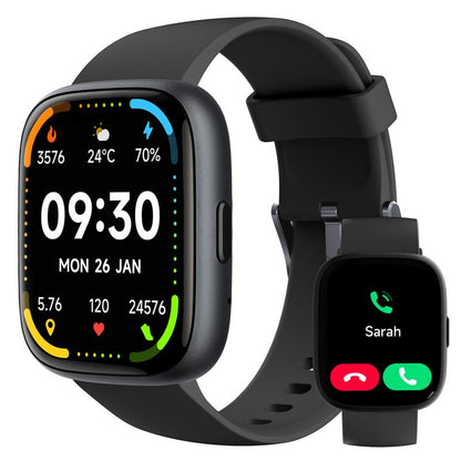 ⌚ 50% OFF! Smart Watch for Women & Men – Make/Answer Calls, 100+ Sports Modes, Sleep Tracker & IP68 Waterproof! 💪📲