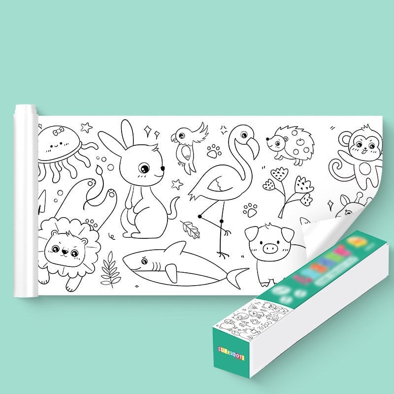 🎁🎁The best gift for kids🎁🎁 - Children's Drawing Roll