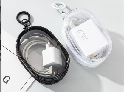 Spot Any Cable Instantly! No-Dig Clear Clip-On Pouch