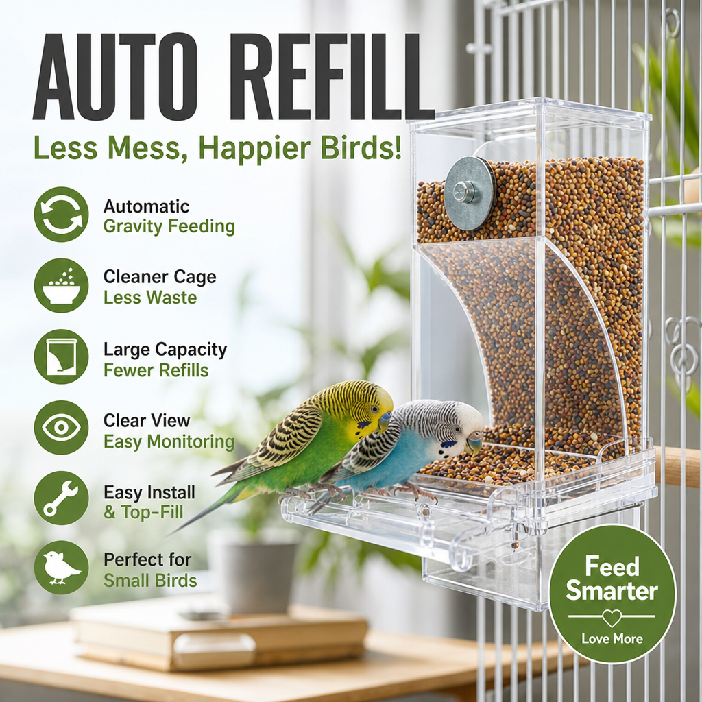 🎉🎉🎉Limited‑Time 50% OFF 🐦No Mess Automatic Bird Feeder