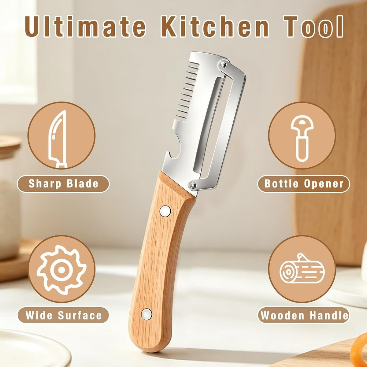 ✨Multi-Functional Vegetable Peeler for Kitchen