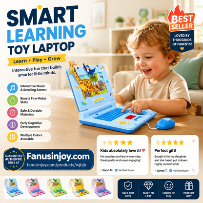 🎉 2026 Sale — Over 28,000 Sold!💻 Interactive Simulation Toy Laptop 🎵