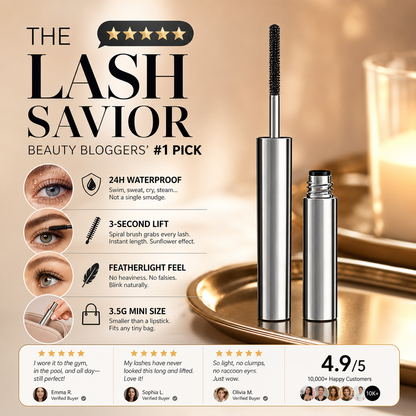 🌟LAST DAY SALE: ONLY ￡7.99!!🎁✨ Waterproof Curling & Lengthening Mascara ✨