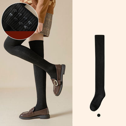 Non-Slip Silicone Over-The-Knee Cotton Stockings